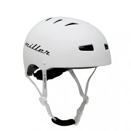 Accessoires SurfSkate Miller PRO-HELMET II CE WHITE Haute Qualité