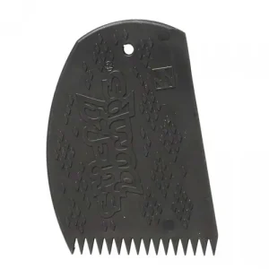 Pas Cher Grattoir Peigne wax Sticky Bumps Easy Grip Noir