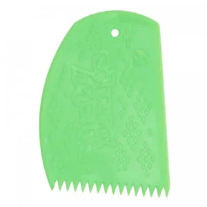 Expédié Aujourd'hui Grattoir Peigne wax Sticky Bumps Easy Grip Vert