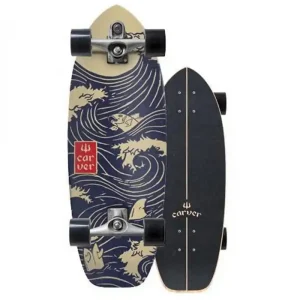 Carver Snapper Skateboard 28" C7 Raw Offre Du Jour