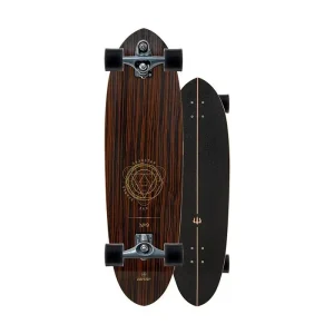 SurfSkate Carver 35" Haedron No. 9 C7 Graphite Nouveauté