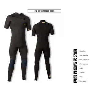 COMBINAISONS PREMIUM 2/2 MM MODÈLE SUPERCOMP POUR HOMMES Affaire À Saisir