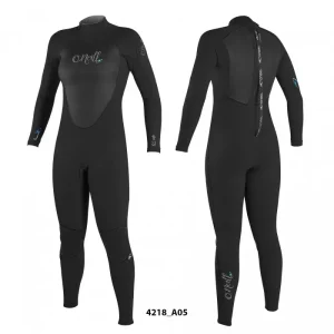ONEILL WOMEN‘S EPIC 5/4 BACK-ZIP FULL ZIP Single Quiver Offre Exclusive
