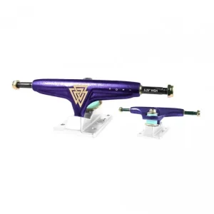 Bon Marché Camion de fer violet de 5,25 pouces de haut