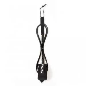 Acheter En Ligne Leash FCS 8‘ Reg Classic Leash de surf Noir