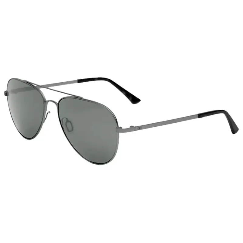 Lunettes de soleil Otis Zeppelin Brushed Gunmetal Eco Matte Black Grey Polar Marque