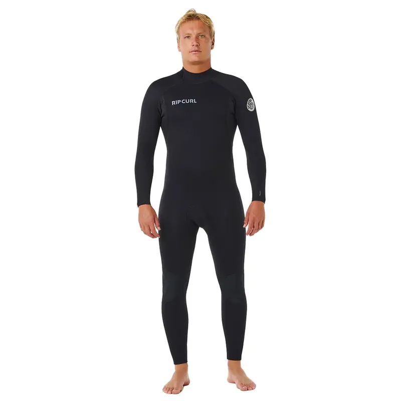 Combinaison Surf Rip Curl Trad Back zip 3/2 Black Bon Marché