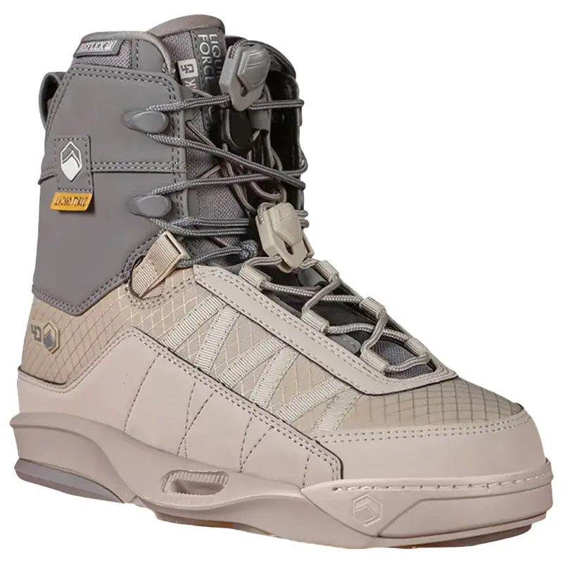 Expédition Rapide Chausses de Wake Liquid Force Peak 4D Tan / Grey