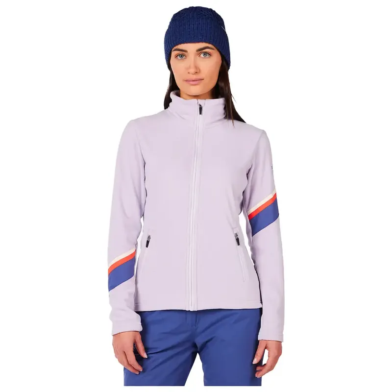 Polaire Rossignol W‘s Strawpile Fleece Full Zip Ruby Red Authentique
