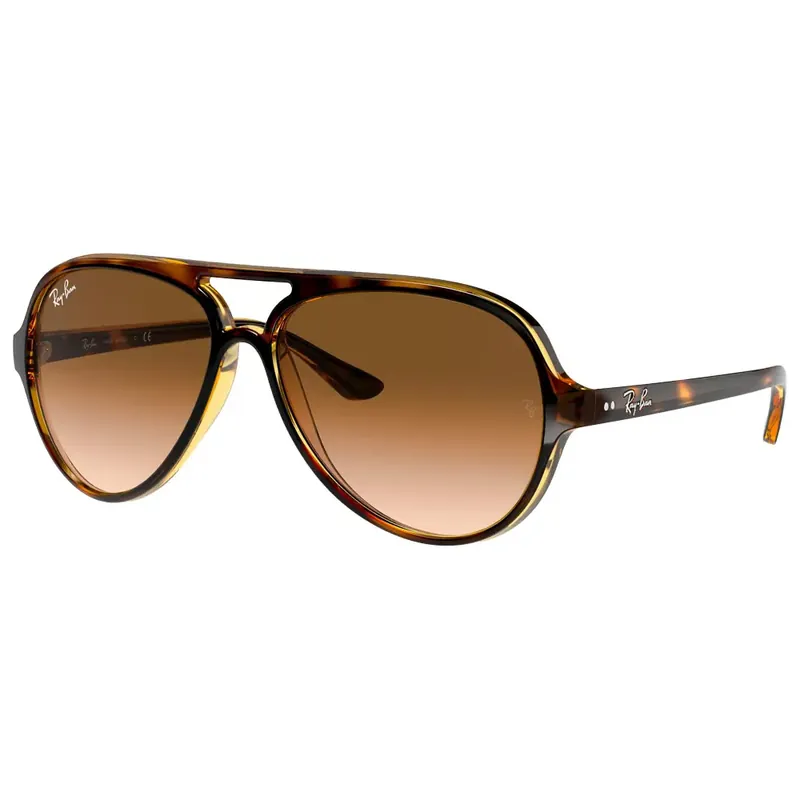 Lunettes de soleil Ray Ban RB4125 Cats 5000 Classic Summer Capsule Polished Black Grey Jusqu'à Épuisement Des Stocks