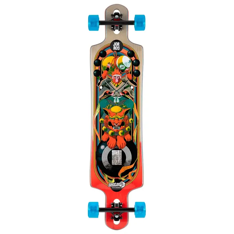 Skate Longboard Sector 9 Paradiso Monkey King Dernier Modèle