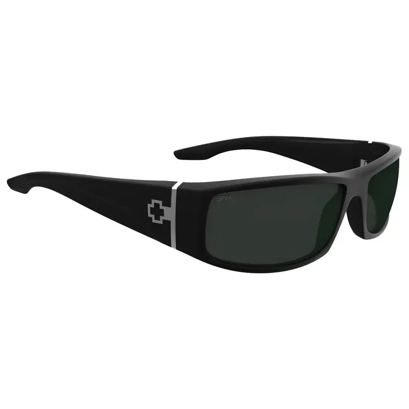 Achat Immédiat Lunettes de soleil Spy Cooper Matte Black Happy Gray Green