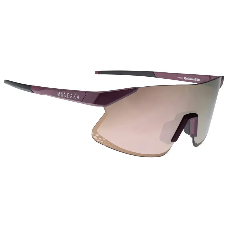 Lunettes de soleil Mundaka Optic Varua Purple Brown Cx Full Pink Revo Retour Gratuit