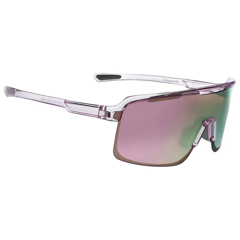 Lunettes de soleil Mundaka Optic Hiru Matte Crystal Grey Smoke Cx Full Blue Revo Promotion Saisonnière