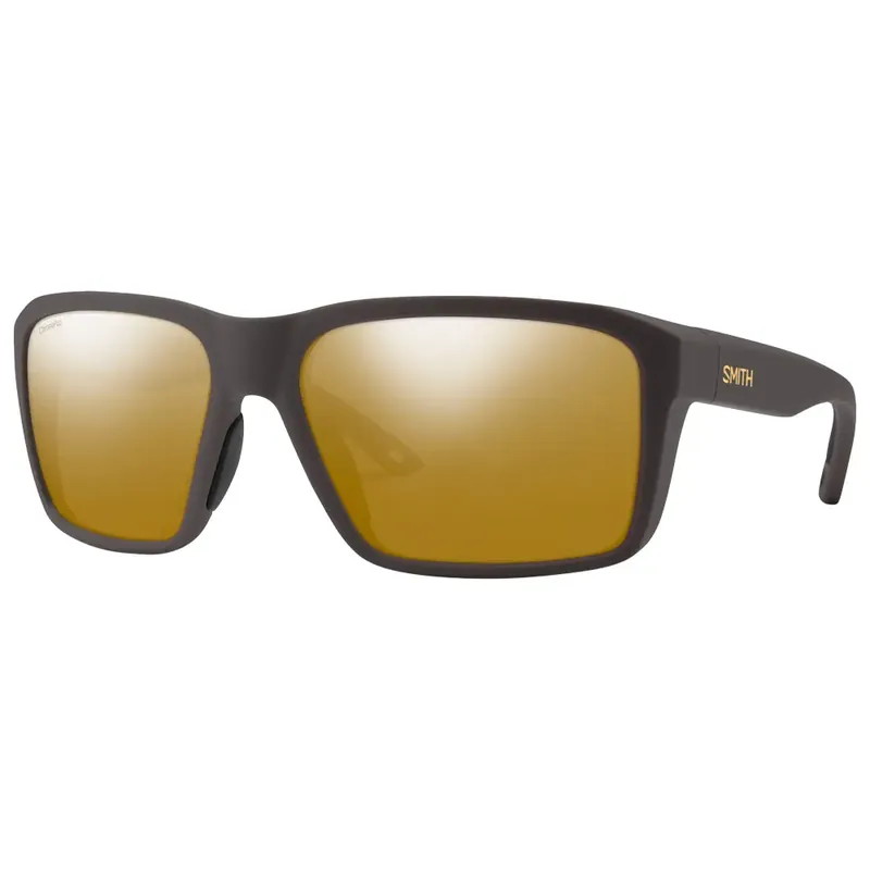 Meilleure Vente Lunettes de soleil Smith Backcast Matte Black Chromapop Glass Polarized Blue Mirror
