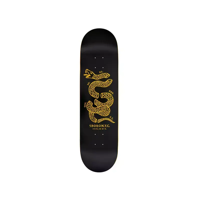 5BORO DECK JOIN OR DIE SNAKE 8.5 Dernier Modèle