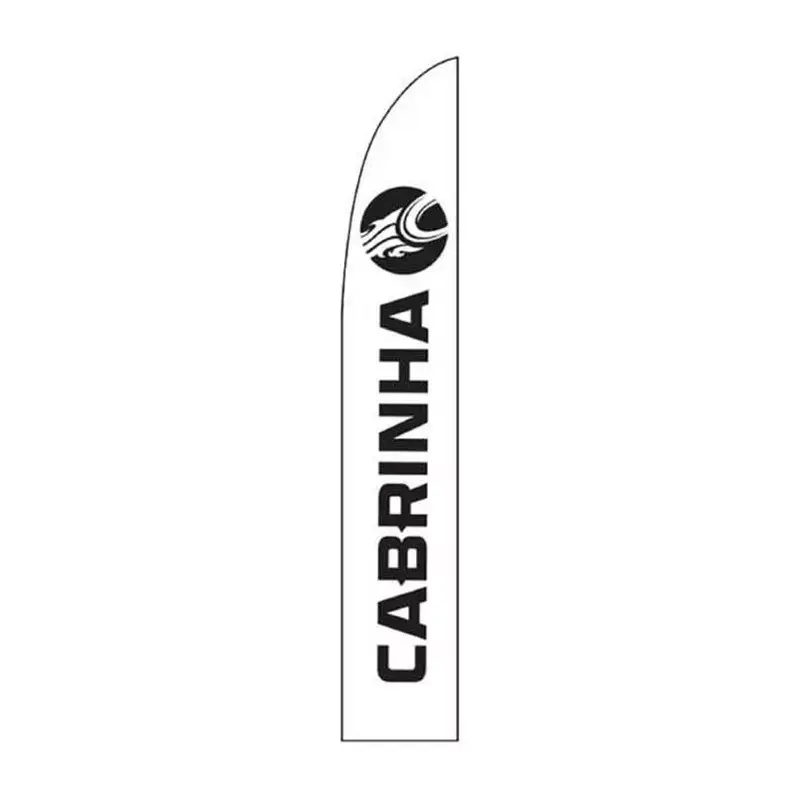 Flamme CABRINHA Feather Flag White L Offre Du Jour