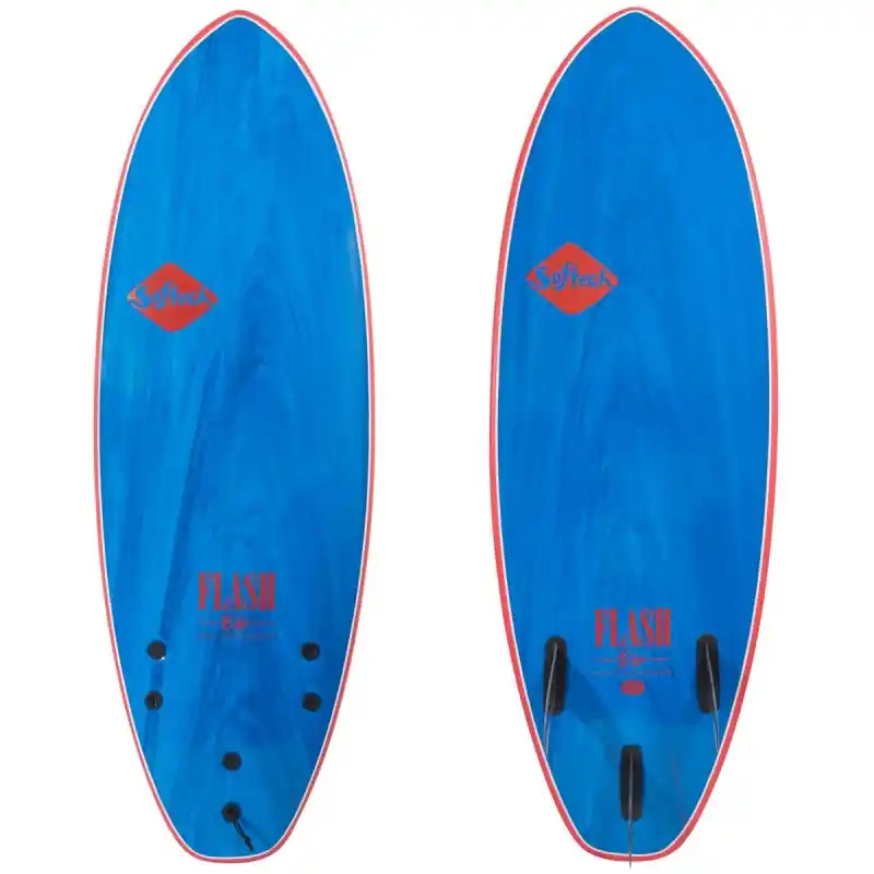 Planche Surf Softech Flash Eric Geileman FCS II Blue Marble Meilleur Prix