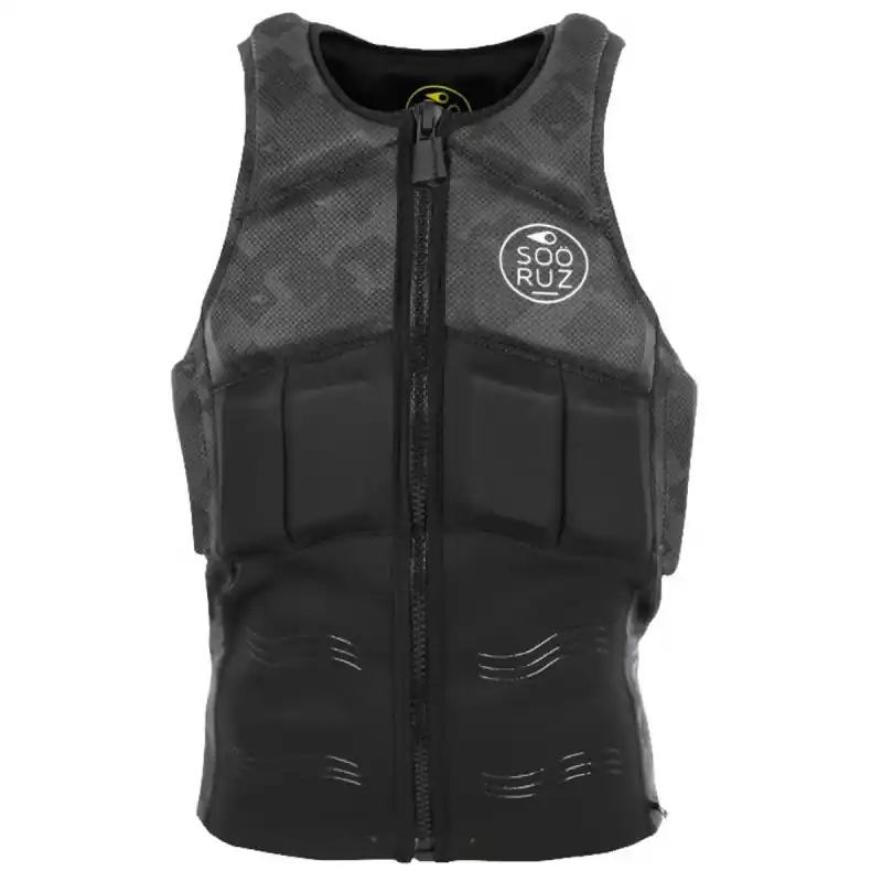 Kitevest Sooruz Front Zip Open 2019 Black Produit De Marque