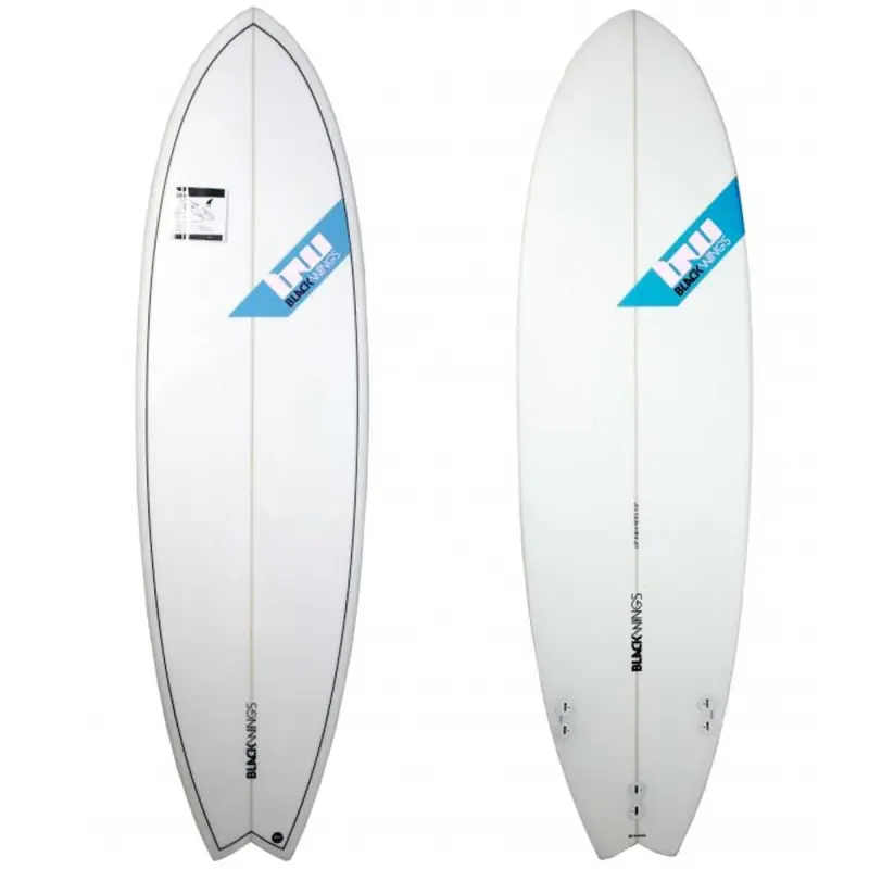 Achat Immédiat Planche surf Blackwings Fish Piranha Cristal Clear