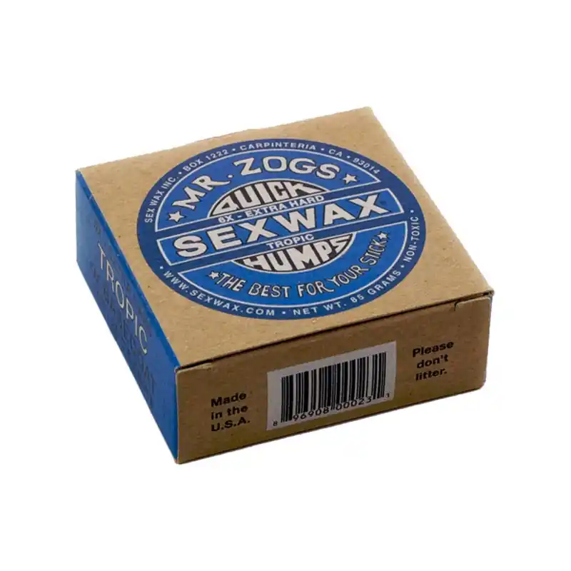 Expédié Aujourd'hui Wax Surf "SexWax Extreme Hard Blue" Basecoat / +26°C