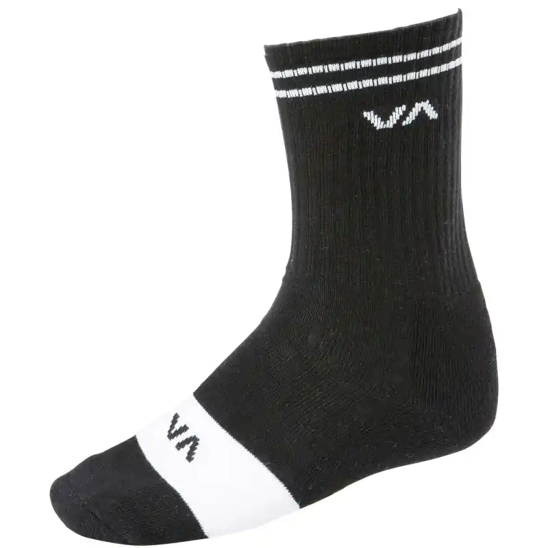 Chaussettes RVCA union Skate Sock Black Commande En Gros