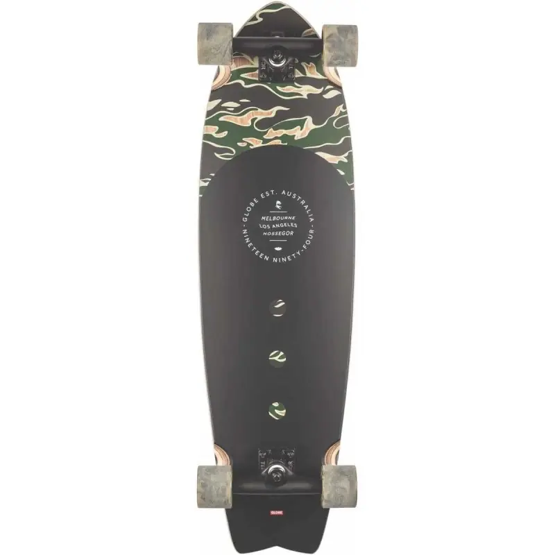 Seulement Aujourd'hui Skate Cruiser Globe Chromantic Tiger Camo