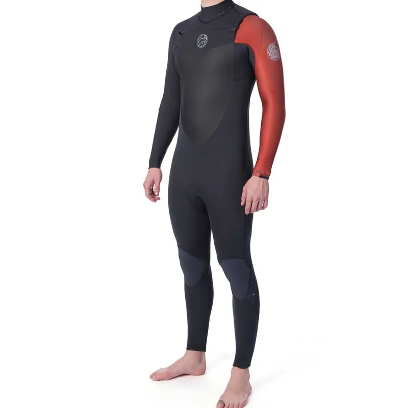 Meilleure Vente Combinaison Rip Curl Flash Bomb 5/3mm Front Zip 2020 Burnt Orange