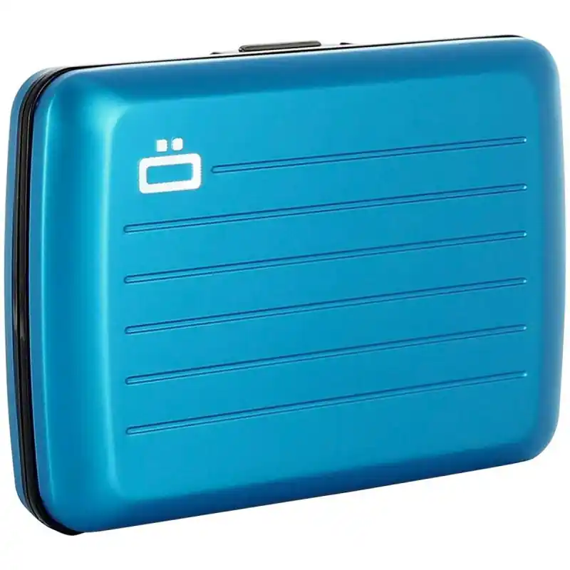 Dernier Modèle Porte-Cartes Ögon Stockholm V2 Wallet, Blue