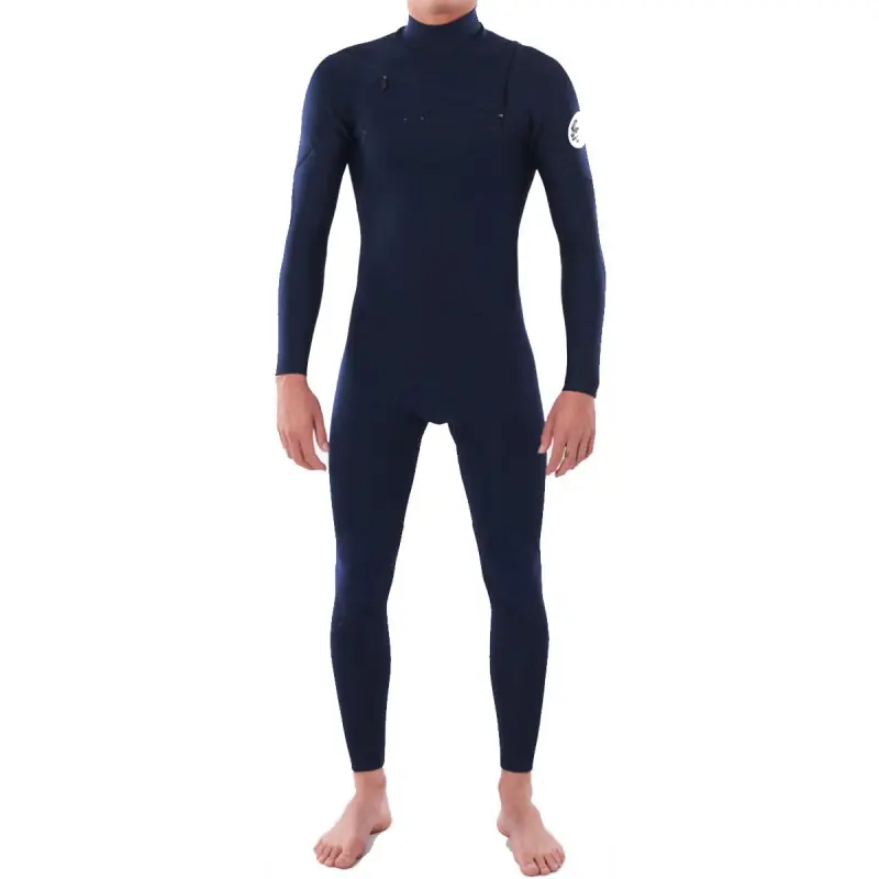 Dernière Chance Combinaison Rip Curl Dawn Patrol Perf 4/3mm Chest Zip 2022 Navy
