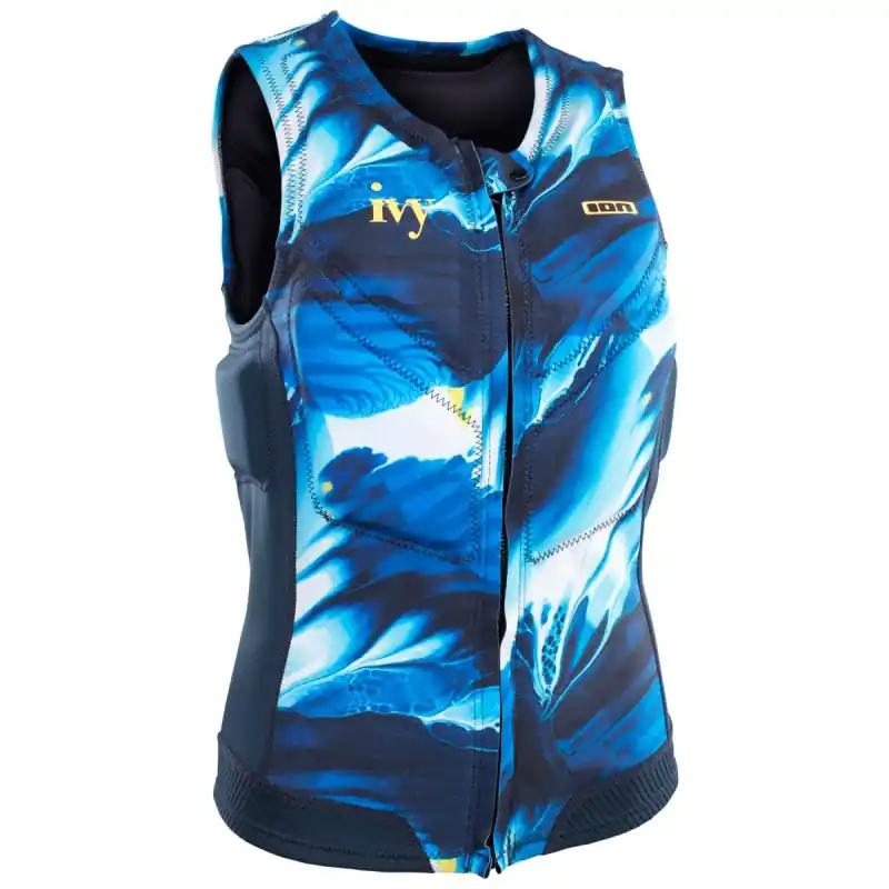 Promotion Impact Vest Kitesurf ION Femme Ivy 2021 Front Zip