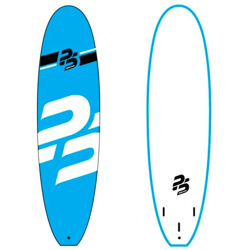 Dernier Modèle Planche surf Perfect Stuff Eva/Wood Stringers Bleu Ciel