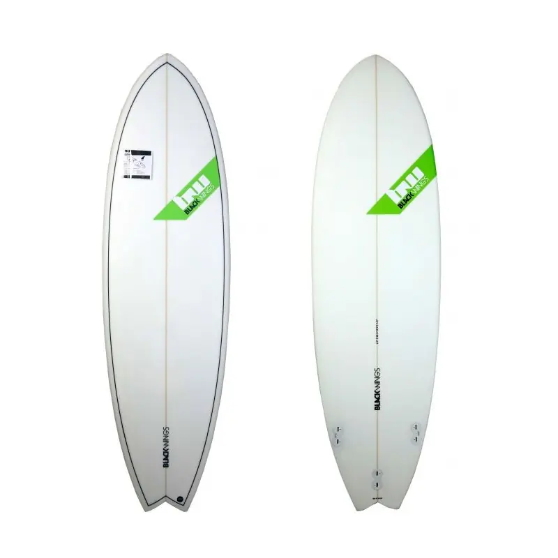 Planche surf Blackwings 6‘0 FISH Cristal Clear Vente Directe
