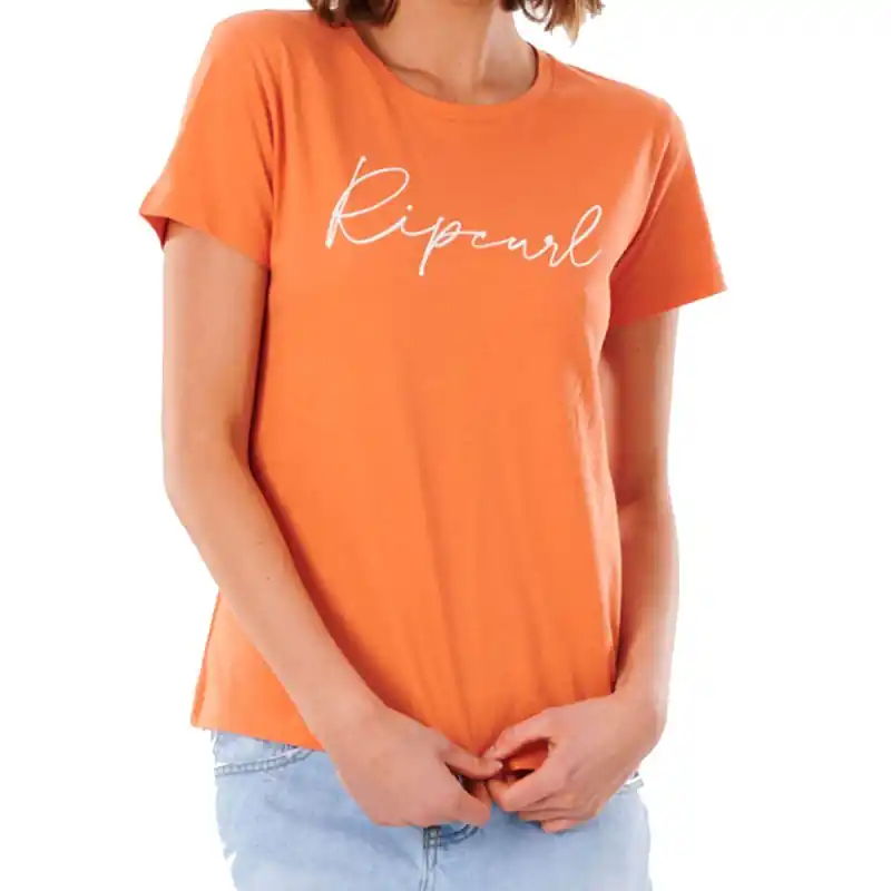 Expédié Aujourd'hui T-Shirt Femme Rip Curl Golden Classic shore 2021