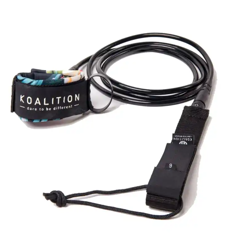 Promotion Leash Koalition Waikiki Black Regular 7mm
