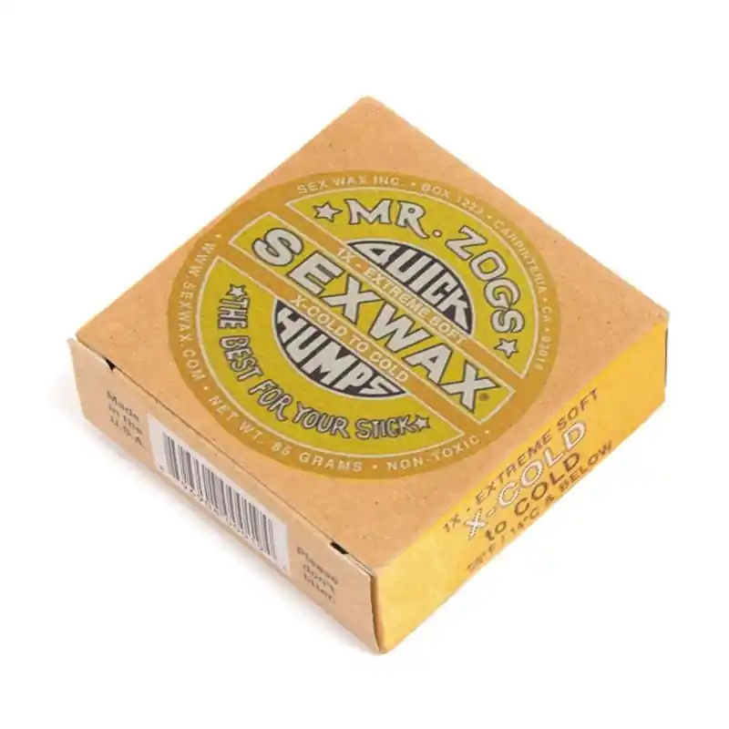 Wax Surf "SexWax Yellow" extra cold 14° Commander Vite