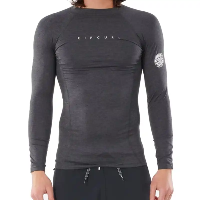 Usine Directe Lycra Rip Curl Dawn Patrol Perf L/SL UV 2022 Black Marled