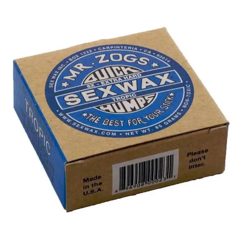 Basecoat et Wax Surf "SexWax Blue" 26° et + Expédition Rapide