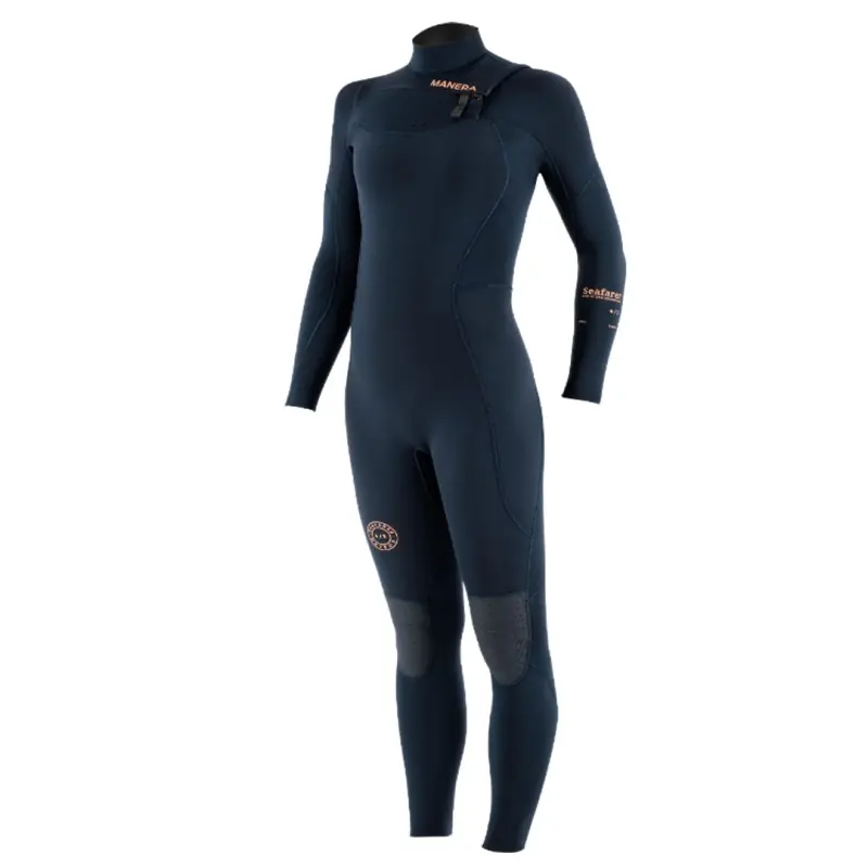 Combinaison Femme Manera Seafarer 4/3mm FZ 2022 - Sailor Blue Expédition Rapide