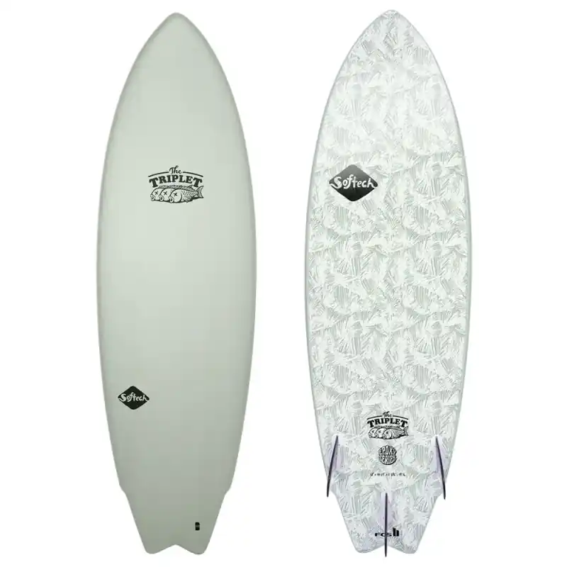 Planche Surf Softech Triplet FCS II 2022 Expédié Aujourd'hui