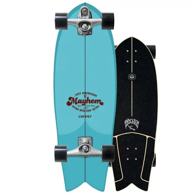 Carver Skate LOST RNF RETRO 2022 29" Complete C7 Jusqu'à Épuisement Des Stocks
