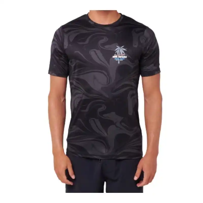 Promotion Lycra Rip Curl Anti-UV Manches courtes Barrel Killa