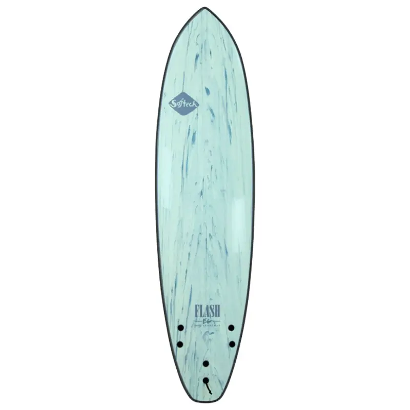 Vente Flash Planche Surf Softech Flash Eric Geiselman FCS II Mint Marble