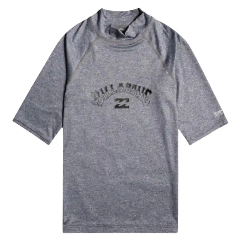 Lycra Billabong Arch Manches Courtes Grey Heather Authentique