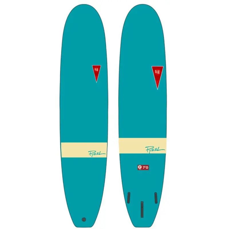 Bon Marché Planche de surf en mousse JJF by Pyzel the Log - Bleu