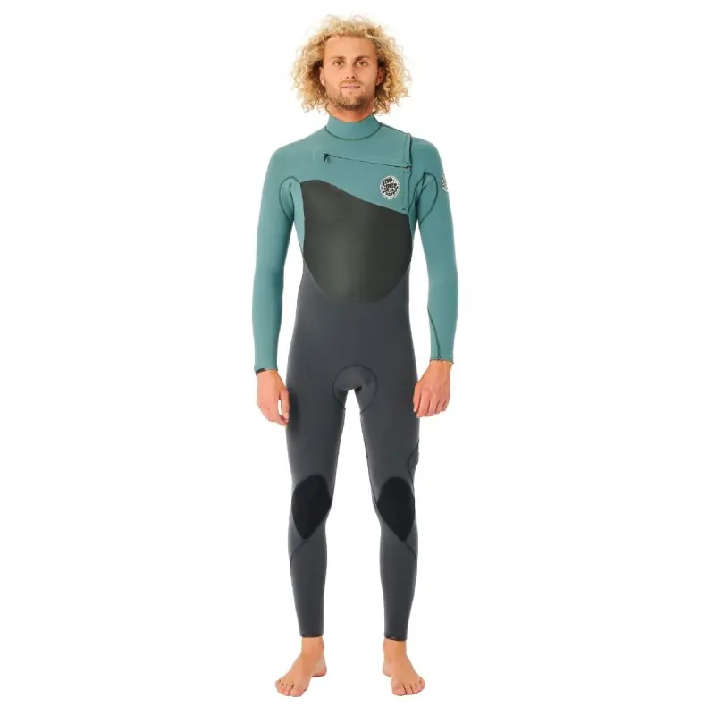 Quantité Limitée Combinaison Homme RipCurl Flashbomb 4/3 FZ Verte
