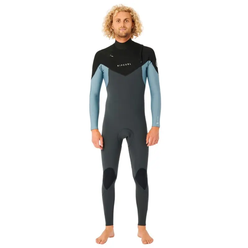 Combinaison Homme RipCurl Dawn Patrol 4/3mm FZ 2023 - Bleu Haute Qualité
