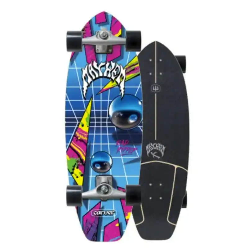 Surfskate Carver Lost Rad Ripper Neon 31” - C7 Certifié