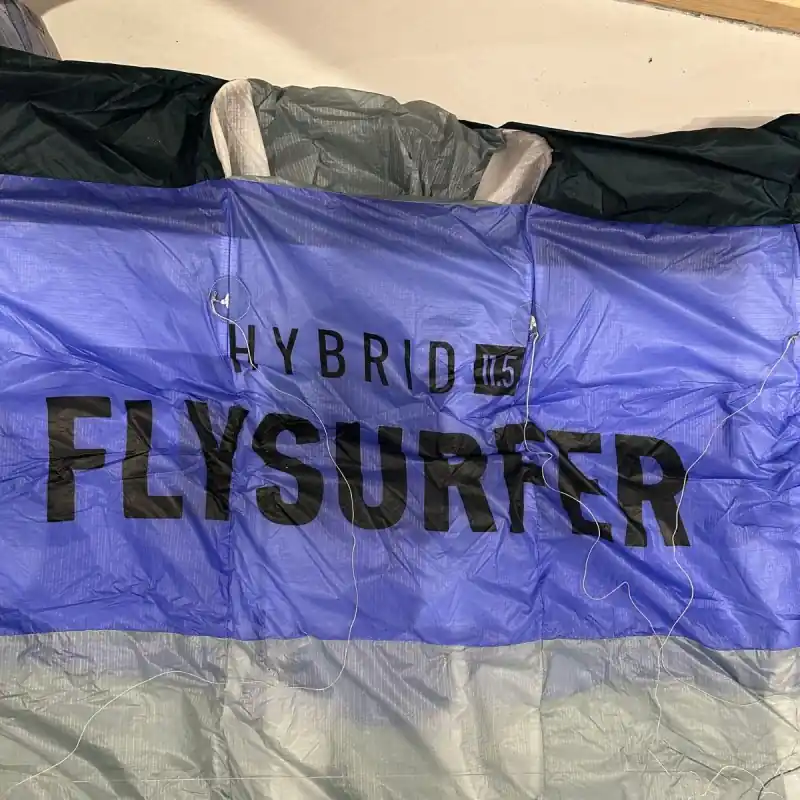 Bon Marché Aile de kite occasion flysurfer Hybride 11.5m + barre infinity