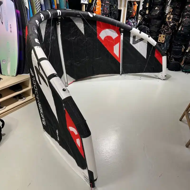 Aile Kitesurf Occasion Reedin Supermodel HTF 7m Noir Bon Marché